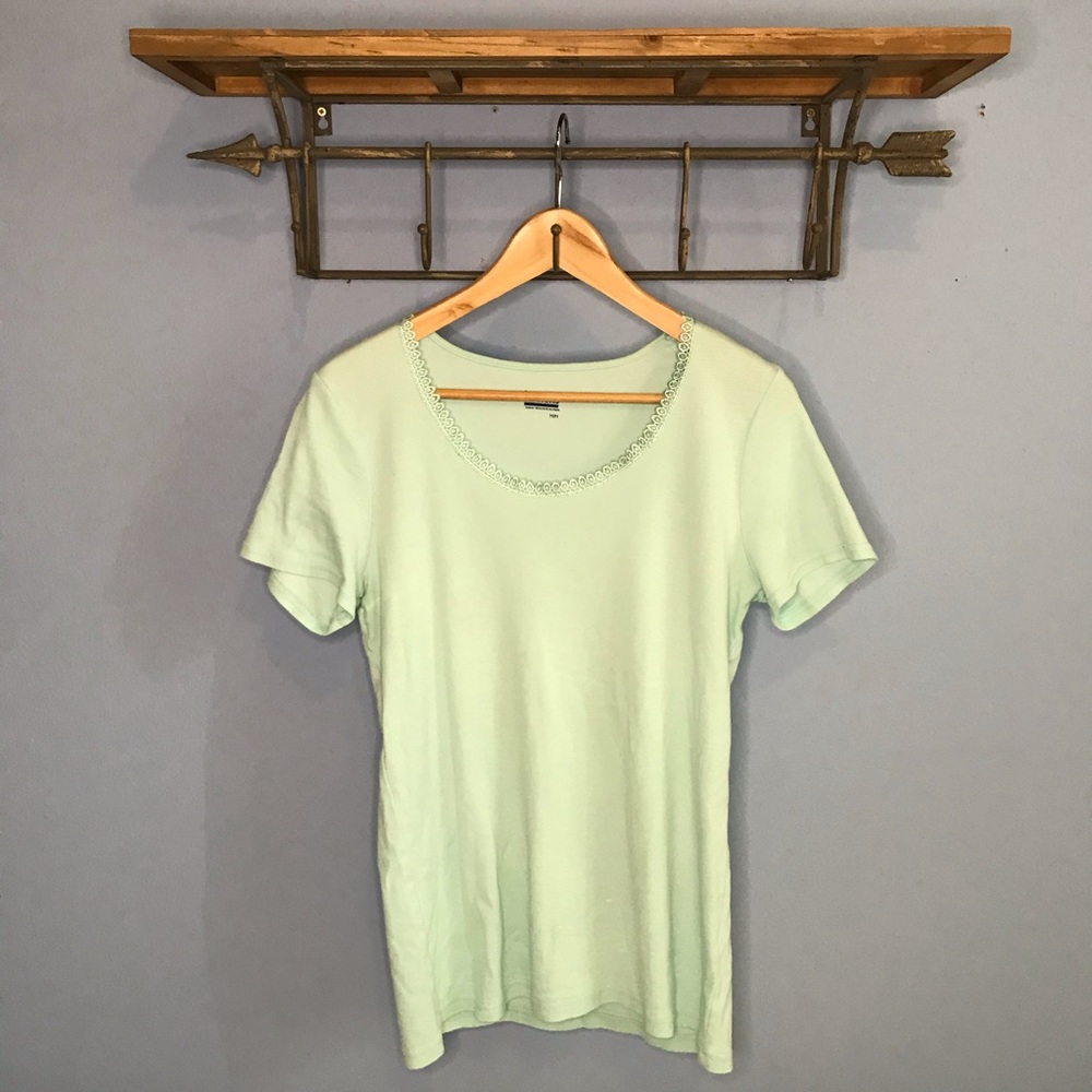 Basic Editions Blue Tee Shirt